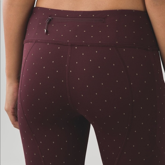RARE Lululemon Pace Rival Bordeaux Drama Reflective 4 - Picture 6 of 6